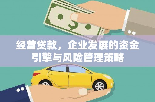 乐亭经营贷款，企业发展的资金引擎与风险管理策略