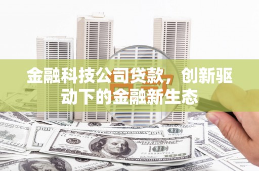 平川金融科技公司贷款，创新驱动下的金融新生态