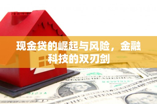 卓溪现金贷的崛起与风险，金融科技的双刃剑