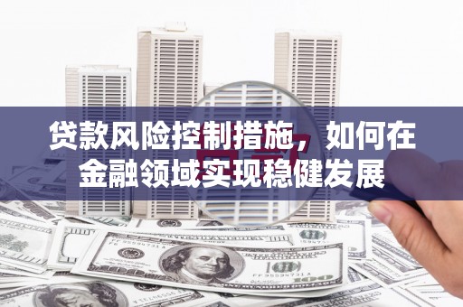 天河贷款风险控制措施，如何在金融领域实现稳健发展