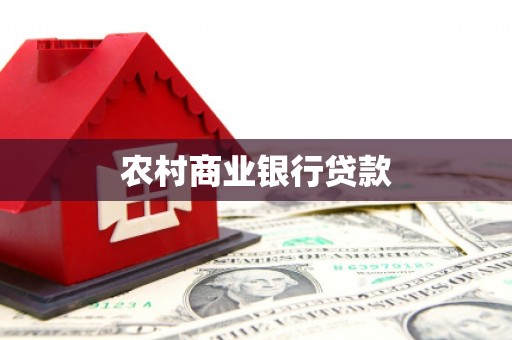 天津农村商业银行贷款