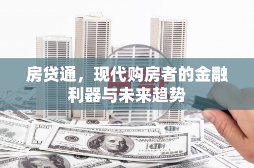 宁陵房贷通，现代购房者的金融利器与未来趋势