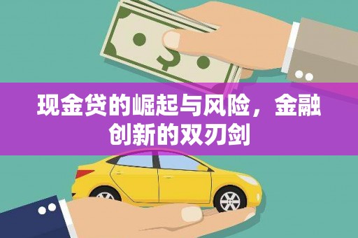 永济现金贷的崛起与风险，金融创新的双刃剑