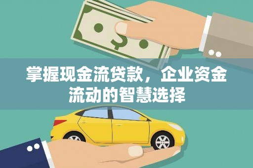 延吉掌握现金流贷款，企业资金流动的智慧选择