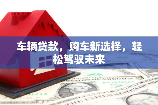 新安车辆贷款，购车新选择，轻松驾驭未来