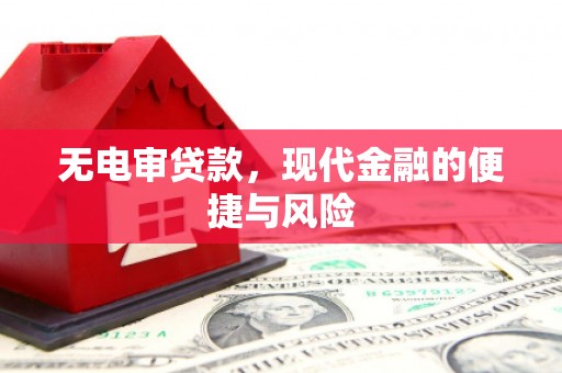 营口无电审贷款，现代金融的便捷与风险