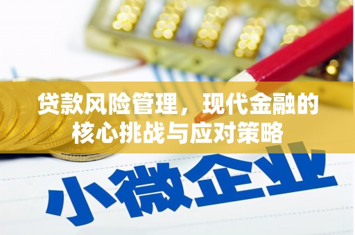 北流贷款风险管理，现代金融的核心挑战与应对策略