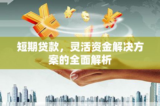 浉河短期贷款，灵活资金解决方案的全面解析