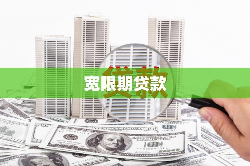 贵南宽限期贷款