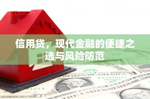 安南信用贷，现代金融的便捷之选与风险防范