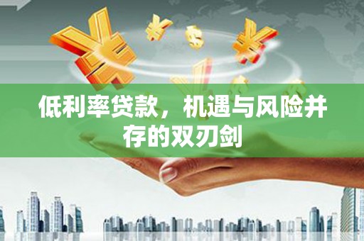 和田低利率贷款，机遇与风险并存的双刃剑