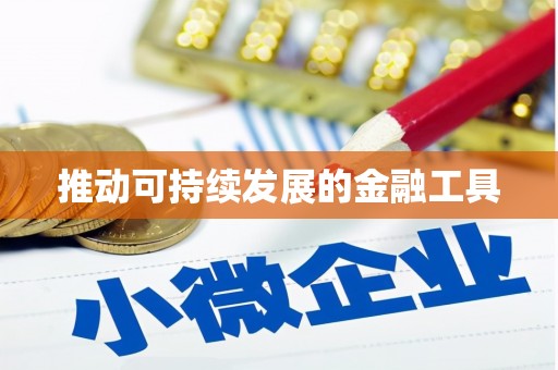 襄汾推动可持续发展的金融工具
