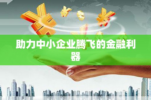 七里河助力中小企业腾飞的金融利器