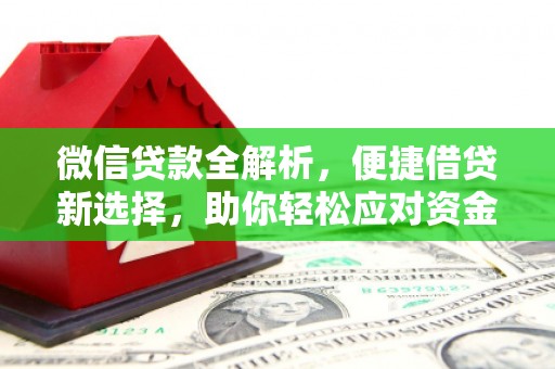 利州微信贷款全解析，便捷借贷新选择，助你轻松应对资金需求